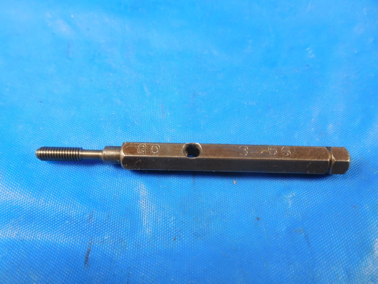 3 56 THREAD PLUG GAGE #3 .099 GO ONLY P.D. = .0874 QUALITY UNF 2B OR 3B 3-56