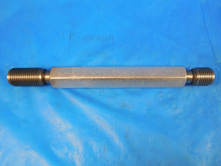 7/16 24 UNS 2B PREPLATE THREAD PLUG GAGE .4375 GO NO GO PD'S = .4124 & .4163 B/P