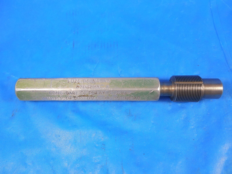 9/16 32 UN 2B THREAD PLUG GAGE .5625 GO ONLY P.D. = .5422 INSPECTION .5625-32