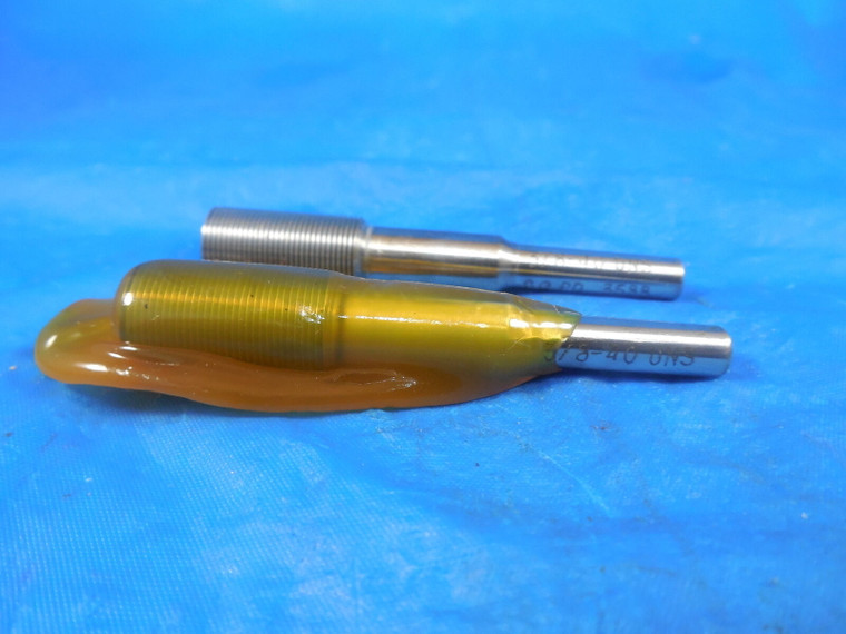 3/8 40 UNS THREAD PLUG GAGE .375 GO ONLY P.D. = .3588 3/8-40 QUALITY TOOLS