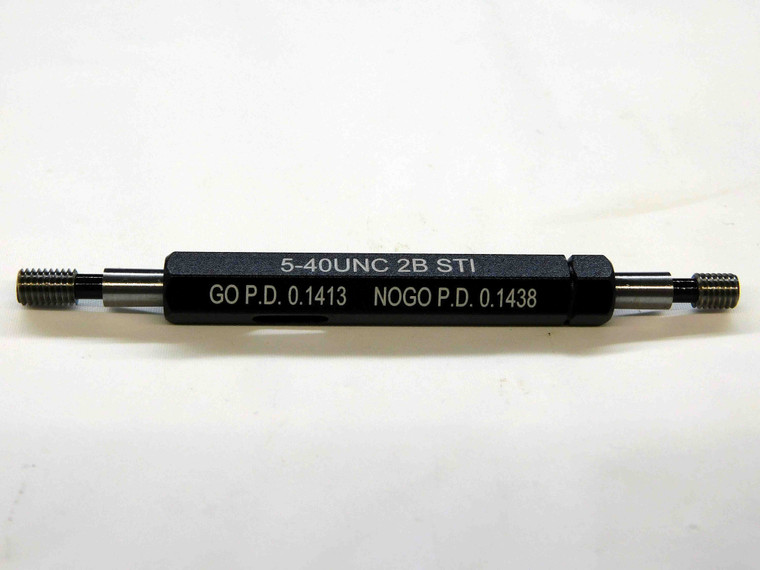 NEW 5 40 UNC 2B STI HELICOIL THREAD PLUG GAGE #5 .125 GO NO GO PDS .1413 & .1438