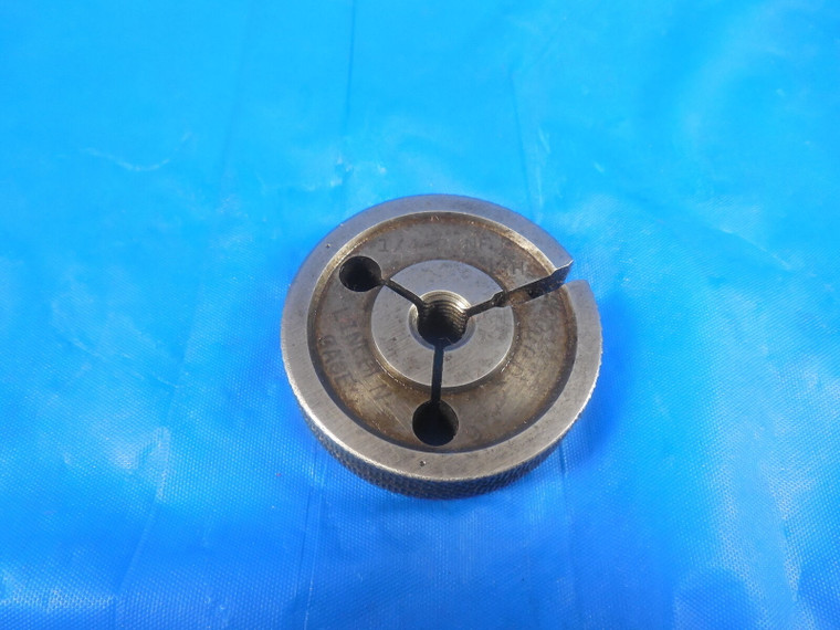 1/4 28 NF 3 LEFT HAND THREAD RING GAGE .25 NO GO ONLY P.D. = .2246 L.H. QUALITY