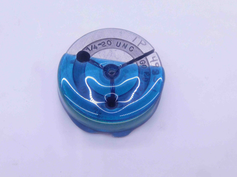 1/4 20 UNC THREAD RING GAGE .25 .250 .2500 GO ONLY P.D. = .2175 3A NC - DS0384SL