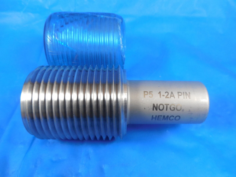 NICE P5 1 2A SUCKER ROD PIN THREAD PLUG GAGE 1.0 NO GO ONLY 1-2A P-5 10 TPI TOOL