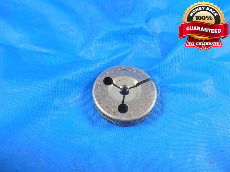 10 24 NC 2 THREAD RING GAGE #10 .190 NO GO ONLY P.D. = .1596 QUALITY #10-24 TOOL