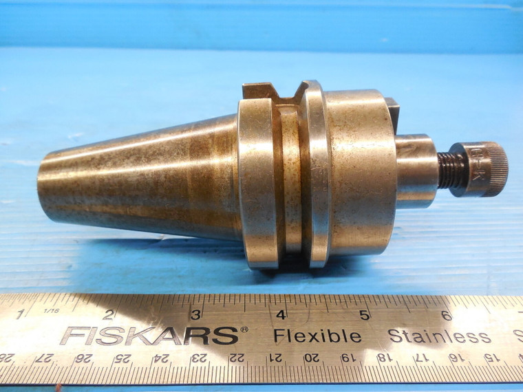 COMMAND BT40 1" PILOT HOLE 3/8 KEY WIDTH FACE MILL TOOL HOLDER B4S4-1000 1.0 CNC