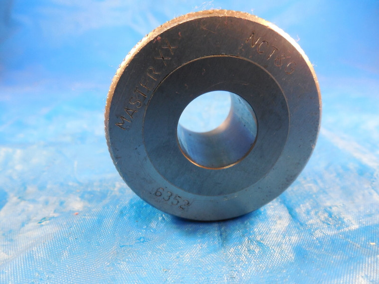 .6352 DIA CLASS XX CARBIDE SMOOTH PLAIN BORE RING GAGE .625 OVERSIZE 5/8 TOOL