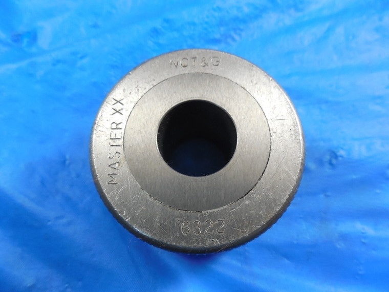 .6322 DIA CLASS XX CARBIDE SMOOTH PLAIN BORE RING GAGE .6250 OVERSIZE 5/8 TOOL