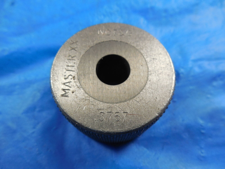 .3757 DIA CLASS XX CARBIDE SMOOTH PLAIN BORE RING GAGE .3750 OVERSIZE 3/4 TOOL