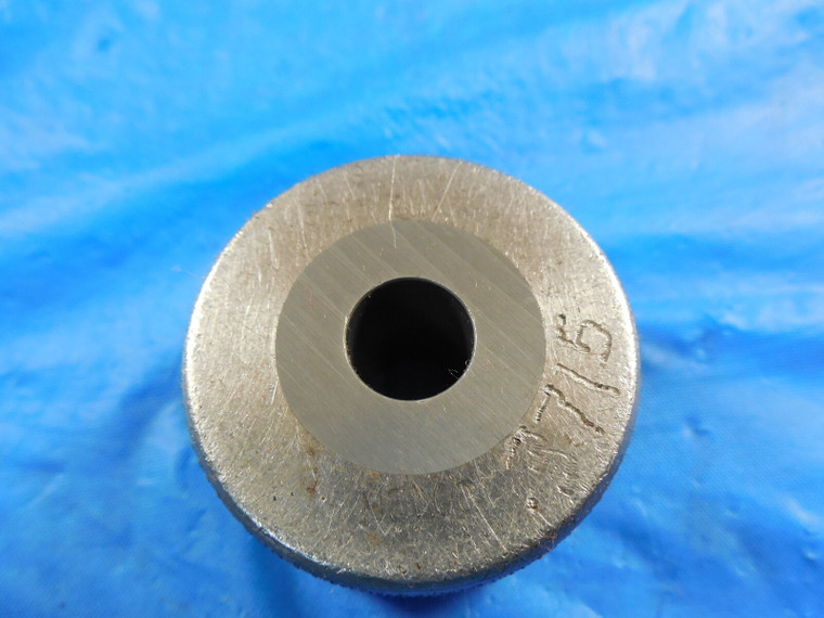 .3715 DIA CLASS XX CARBIDE SMOOTH PLAIN BORE RING GAGE .3750 OVERSIZE 3/4 TOOL