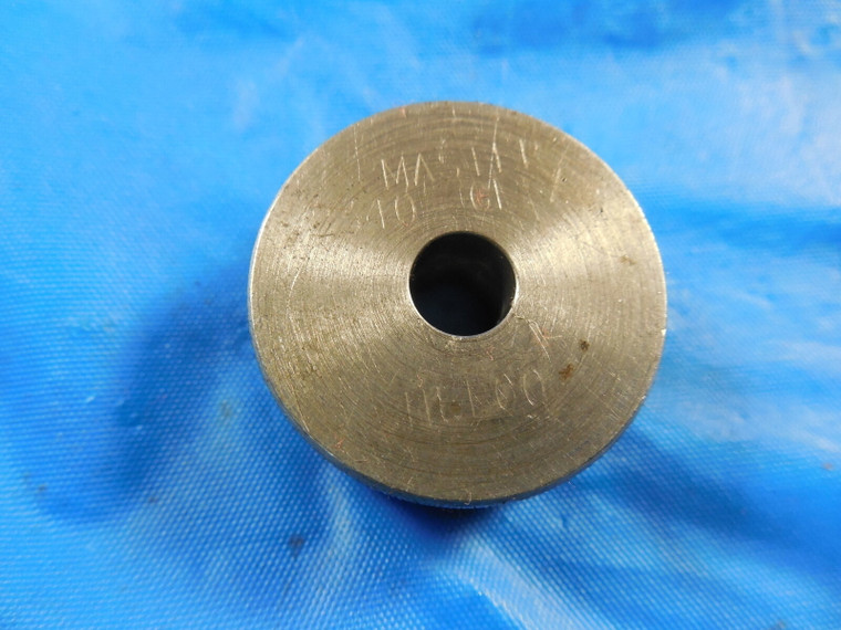 .2340 DIA CLASS X SMOOTH PLAIN BORE RING GAGE GO .2500 UNDERSIZE 1/4 QUALITY