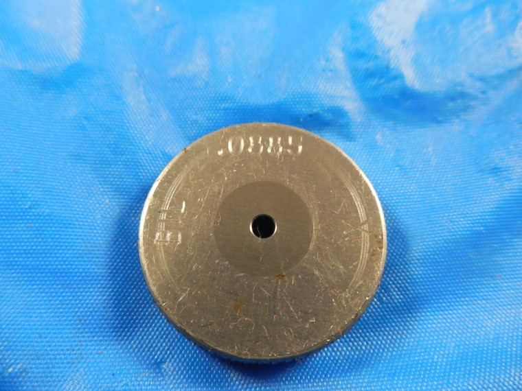 .0885 DIA CLASS X CARBIDE SMOOTH PLAIN BORE RING GAGE .0625 OVERSIZE 1/16 TOOL