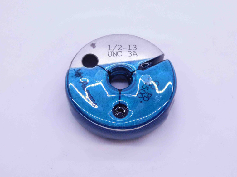 1/2 13 UNC 3A THREAD RING GAGE .5 .50 .500 .5000 GO ONLY P.D. = .4500 CHECK - BM0805