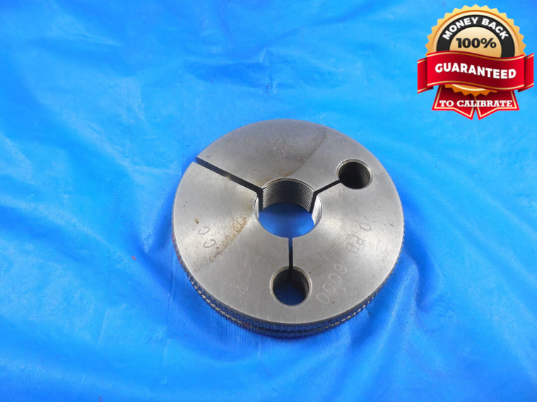 5/8 32 UNS 2A THREAD RING GAGE .625 NO GO ONLY P.D. = .6000 QUALITY 5/8-32 TOOL