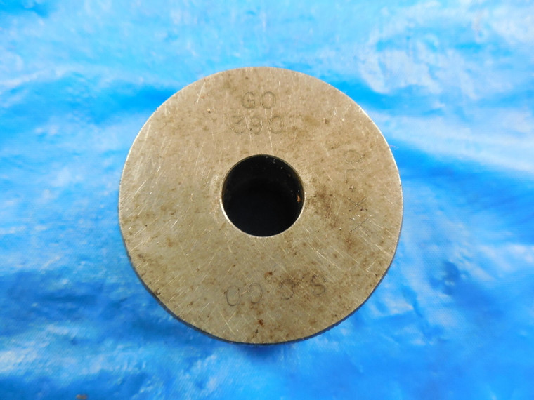 .390 DIA CLASS XX SMOOTH PLAIN BORE RING GAGE GO .375 OVERSIZE 3/8 INSPECTION