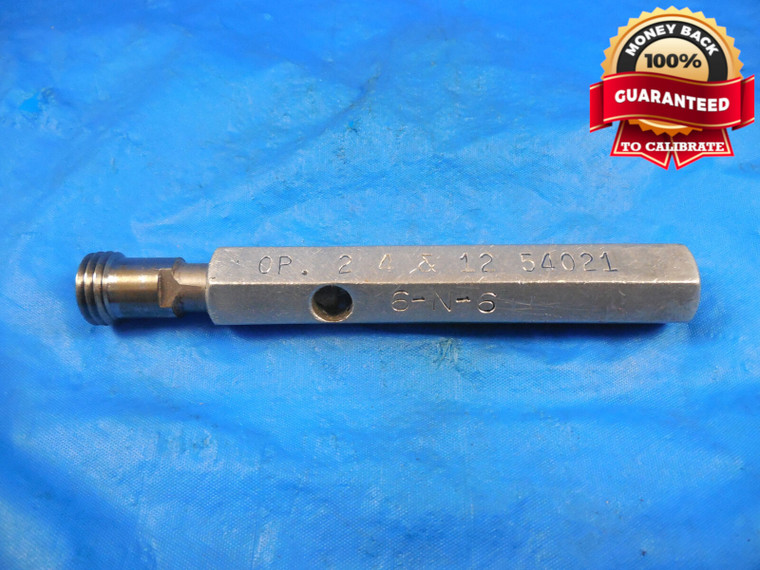 1/2 18 NF .750 TAPER PER FT. THREAD PLUG GAGE .5 QUALITY INSPECTION 1/2-18 NF