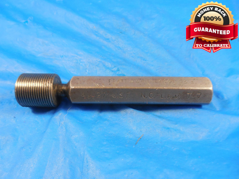 5/8 27 USF NC THREAD PLUG GAGE .625 QUALITY INSPECTION 5/8-27 SHOP TOOL L.F.M.