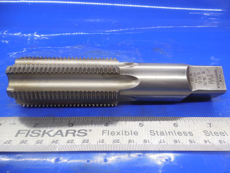 P&W 1 5/8 8 NS GH6 HS-34 W-11 6 FLUTE BOTTOMING TAP 1 5/8-8 METALWORKING TOOL