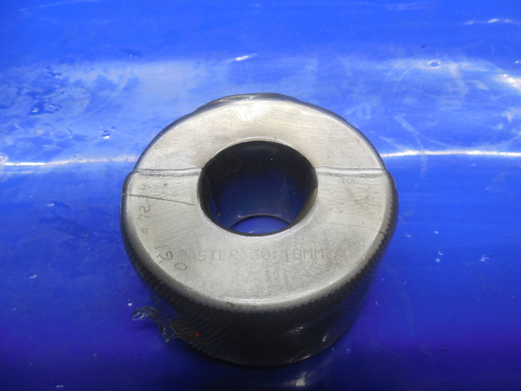 30.18 MM CLASS X MASTER PLAIN BORE RING GAGE 30 UNDERSIZE 1.1875" + .0006 30.0
