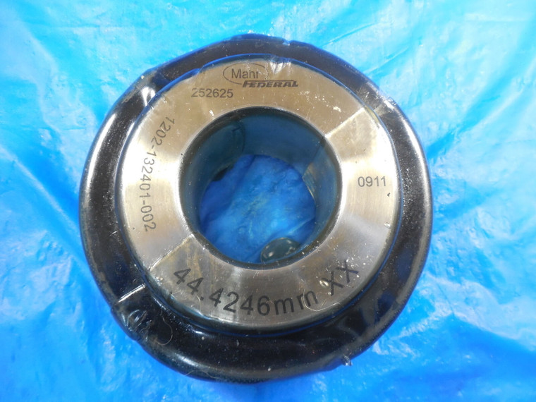 44.4246 MM CLASS XX SMOOTH PLAIN BORE RING GAGE 44 44.5 UNDERSIZE 1.750 - .001
