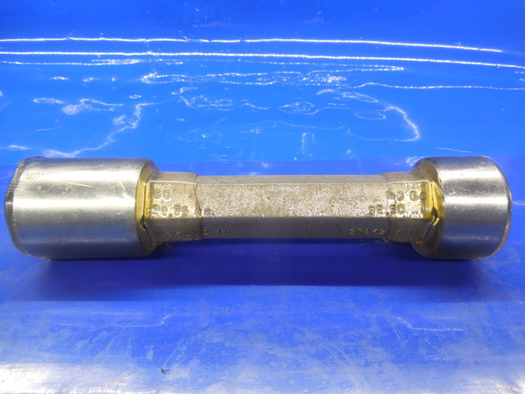 31.75 & 32.50 MM CLASS X SMOOTH PIN PLUG GAGE GO NO GO 32 31.5 32.5 1.250 1.278