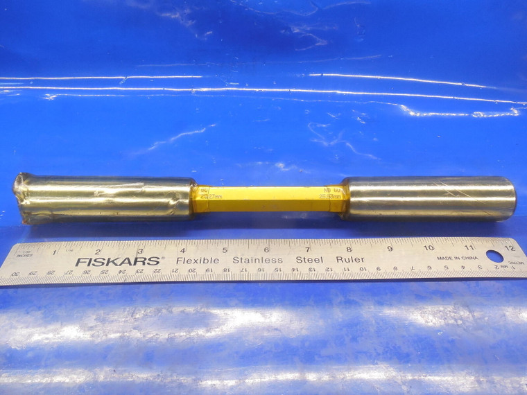 25.27 & 25.53 MM CLASS X SMOOTH PIN PLUG GAGE GO NO GO 25.0 25.50 1.000 +.0051