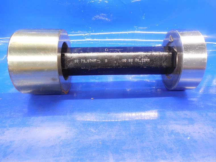 75.87 & 76.13 MM CLASS X SMOOTH PIN PLUG GAGE GO NO GO 76 MM 76.0 3.000 -.0028