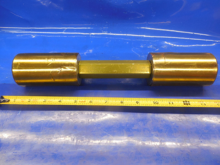 55.38 & 55.88 CLASS X SMOOTH PIN PLUG GAGE GO NO GO 55 MM 55.50 56.0 2.250 +.05