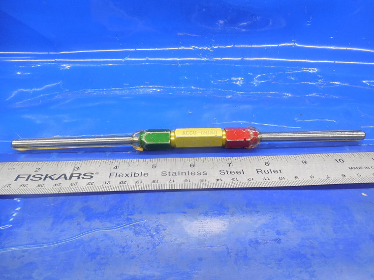 4.620 & 4.880 MM CLASS X SMOOTH PIN PLUG GAGE GO NO GO 5 5.0 MM .1875 +.0046
