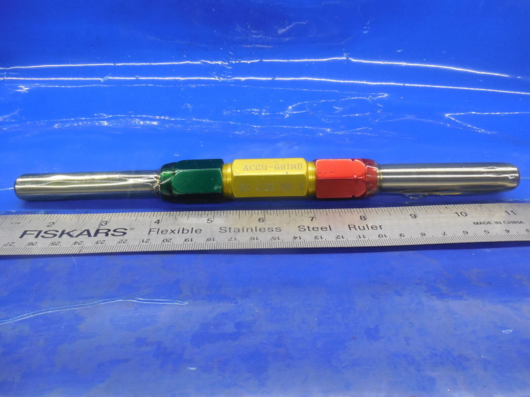 11.00 & 12.00 MM CLASS X SMOOTH PIN PLUG GAGE GO NO GO 11.0 12.0 MM .4375 -.0044