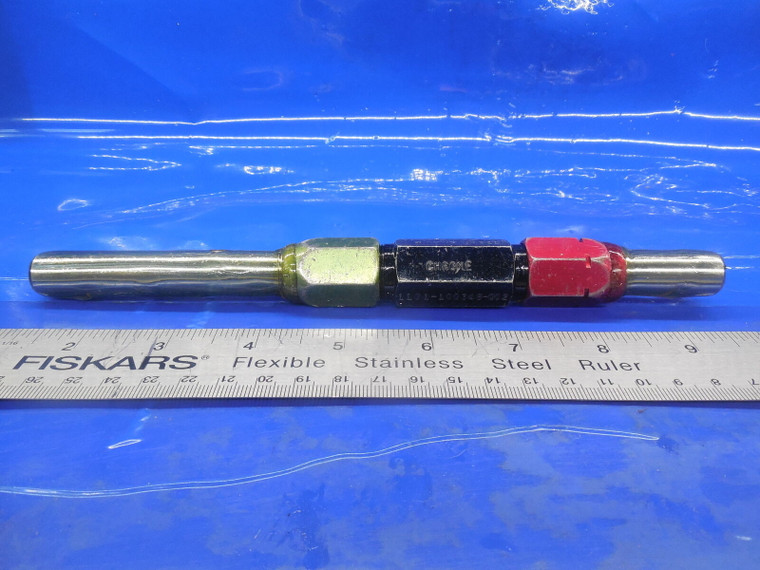 METRIC 12.10 - 12.50 mm CLASS X SMOOTH PIN PLUG GAGE GO NO GO 12.0 .500 -.0079