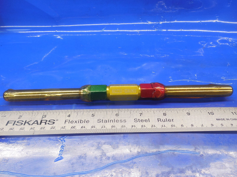 9.40 & 9.80 mm CLASS X SMOOTH PIN PLUG GAGE GO NO GO 9.0 10.0 MM .3750 -.005