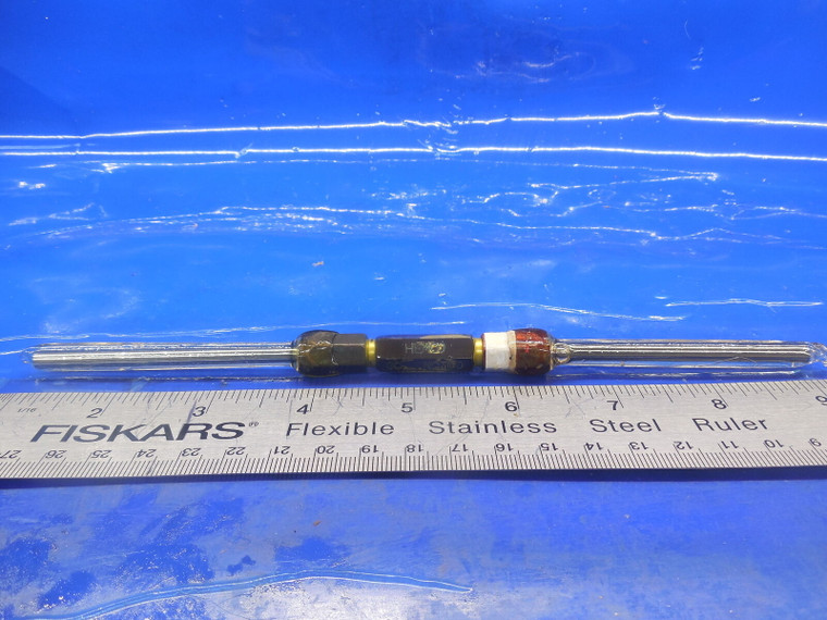 3.100 & 3.450 MM CLASS X SMOOTH PIN PLUG GAGE GO NO GO 3.0 3.50 MM .1250 -.003