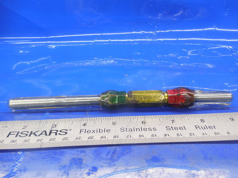 6.150 & 6.330 MM CLASS X SMOOTH PIN PLUG GAGE GO NO GO 6 6.0 MM .2500 -.0008