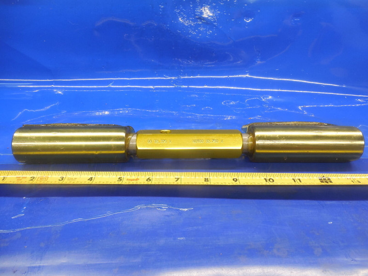 32.370 & 32.750 CLASS X SMOOTH PIN PLUG GAGE GO NO GO 32.0 33.0 MM 1.3125 +.0231