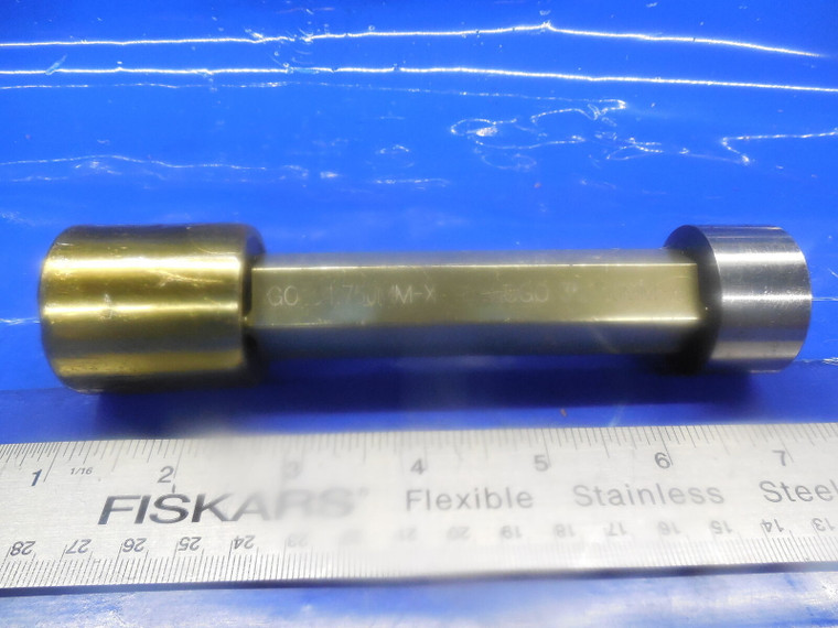 34.750 & 35.250 MM CLASS X SMOOTH PIN PLUG GAGE GO NO GO 35 35.0 MM 1.375 -.0069