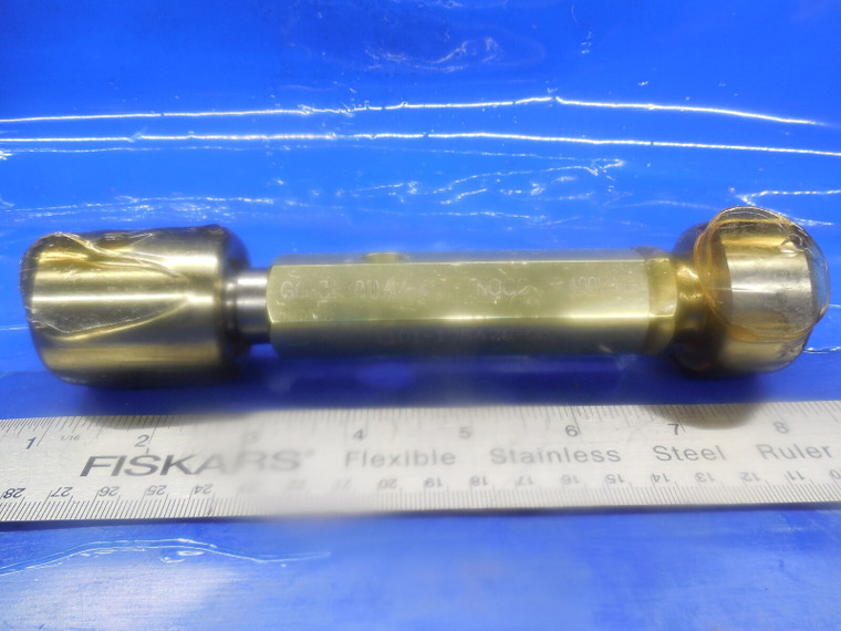 36.60 & 37.40 CLASS X SMOOTH PIN PLUG GAGE GO NO GO 36.50 37.0 MM 1.4375 +.0034