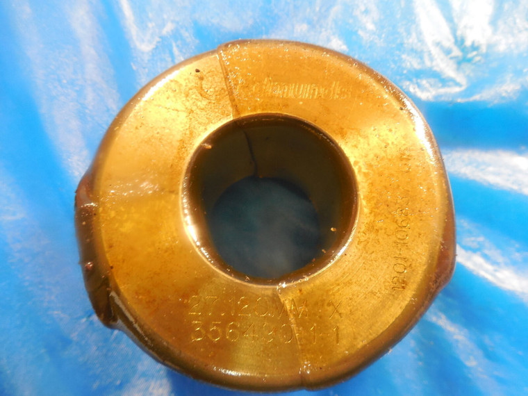 27.120 MM CLASS X MASTER PLAIN BORE RING GAGE 27 27.0 MM OVERSIZE 1.0625 +.0052