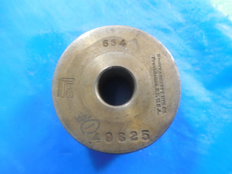 .40625 DIAMETER MASTER SMOOTH PLAIN BORE RING GAGE NO GO 0.40625 ONSIZE 13/32