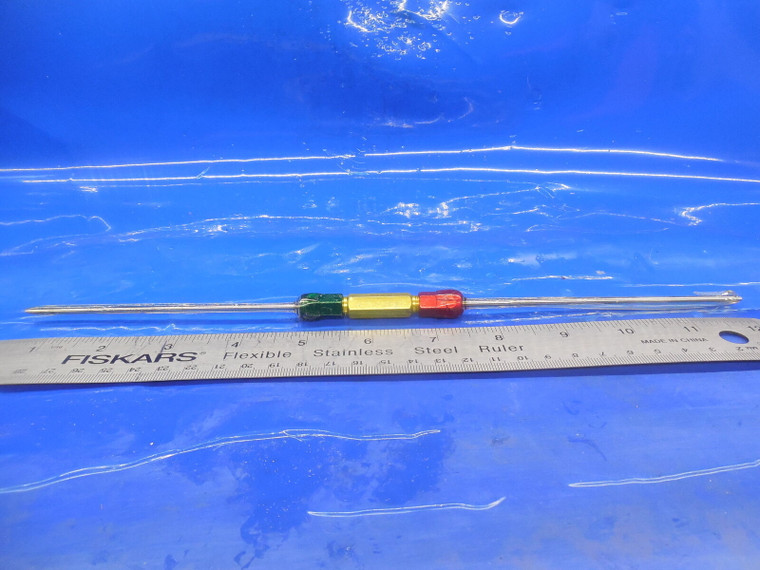 1.700 & 2.050 MM CLASS X SMOOTH PIN PLUG GAGE GO NO GO 2 2.0 MM .0625 +.0045