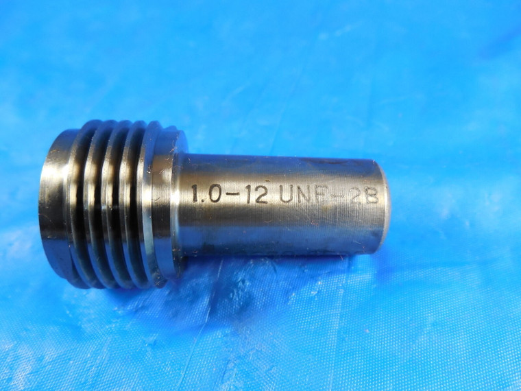 1" 12 UNF 2B THREAD PLUG GAGE 1.0 NO GO ONLY P.D. = .9535 1"-12 INSPECTION TOOL