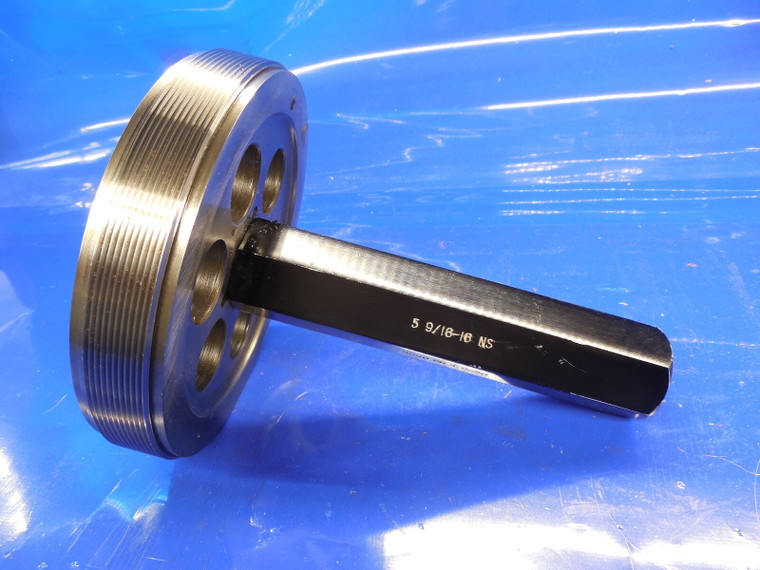 5 9/16 16 NS THREAD PLUG GAGE 5.5625 NO GO ONLY P.D. = 5.5250 INSPECTION TOOL