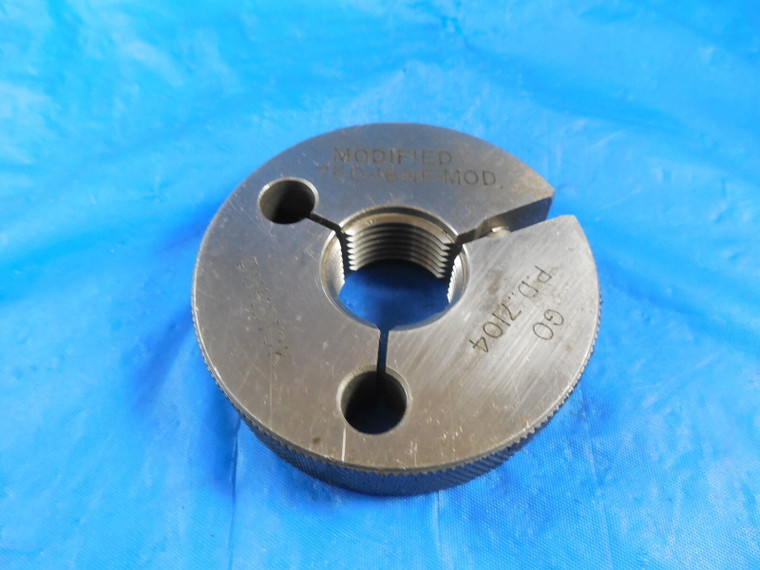 3/4 16 NF MODIFIED THREAD RING GAGE .75 GO ONLY P.D. = .7104 MOD. INSPECTION
