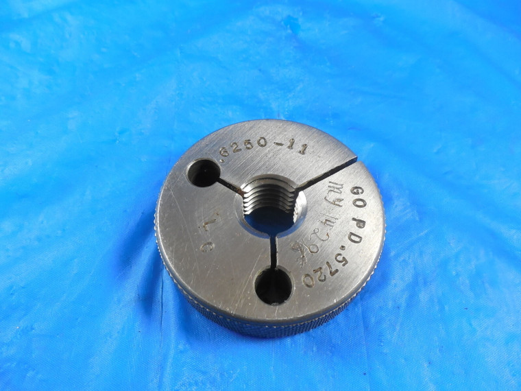 5/8 11 THREAD RING GAGE .625 GO ONLY P.D. = .5720 NICE QUALITY INSPECTION .6250