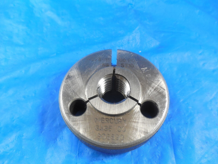 5/8 11 NS THREAD RING GAGE .625 GO ONLY P.D. = .5710 QUALITY INSPECTION TOOL