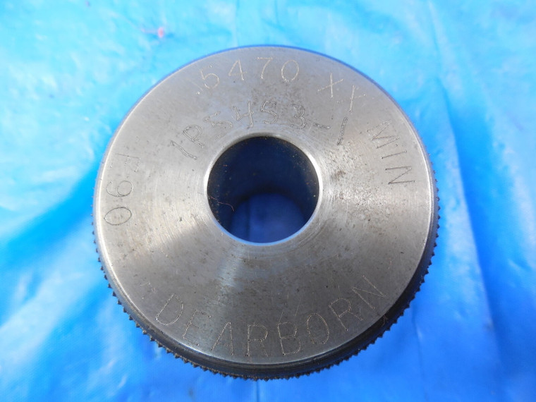 .5470 DIA. CLASS XX MASTER PLAIN BORE RING GAGE UNDERSIZE .56250 -.0155 9/16