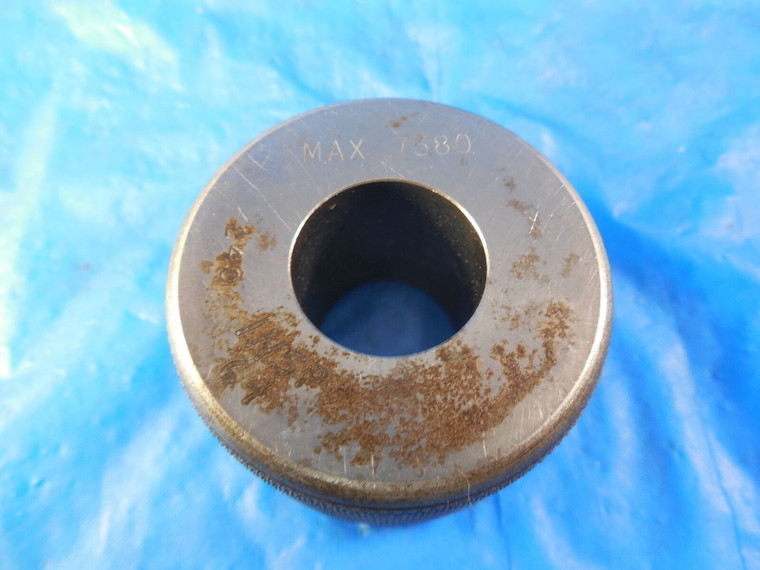 SHEFFIELD .7380 DIA CLASS X MASTER PLAIN BORE RING GAGE UNDERSIZE .7500-.012 3/4