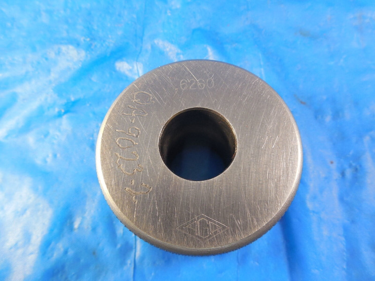 AGD .6260 DIAMETER CLASS XX MASTER PLAIN BORE RING GAGE OVERSIZE .6250 +.001 5/8