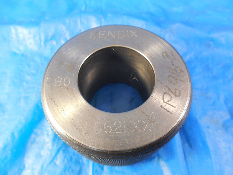 BENDIX 1.0621 DIA CLASS XX MASTER PLAIN BORE RING GAGE UNDERSIZE 1.0625 1 1/16