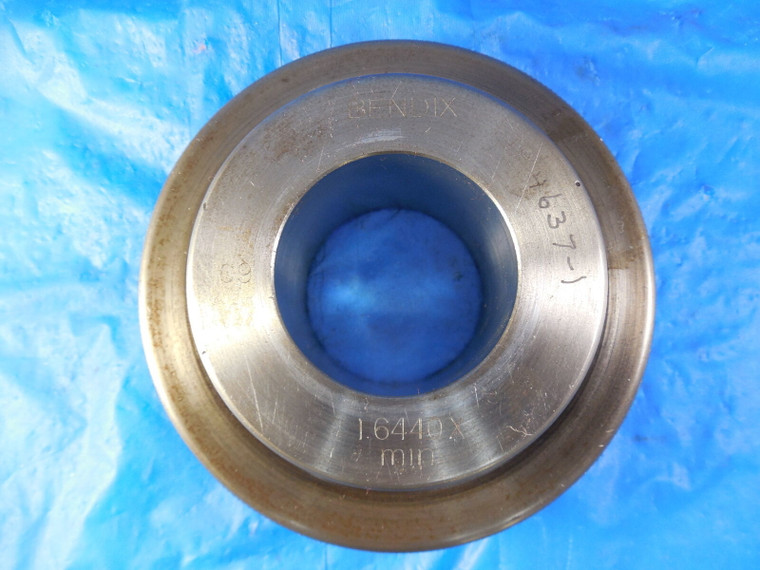 BENDIX 1.6440 DIAMETER CLASS X MASTER PLAIN BORE RING GAGE OVERSIZE 1.6250 1 5/8